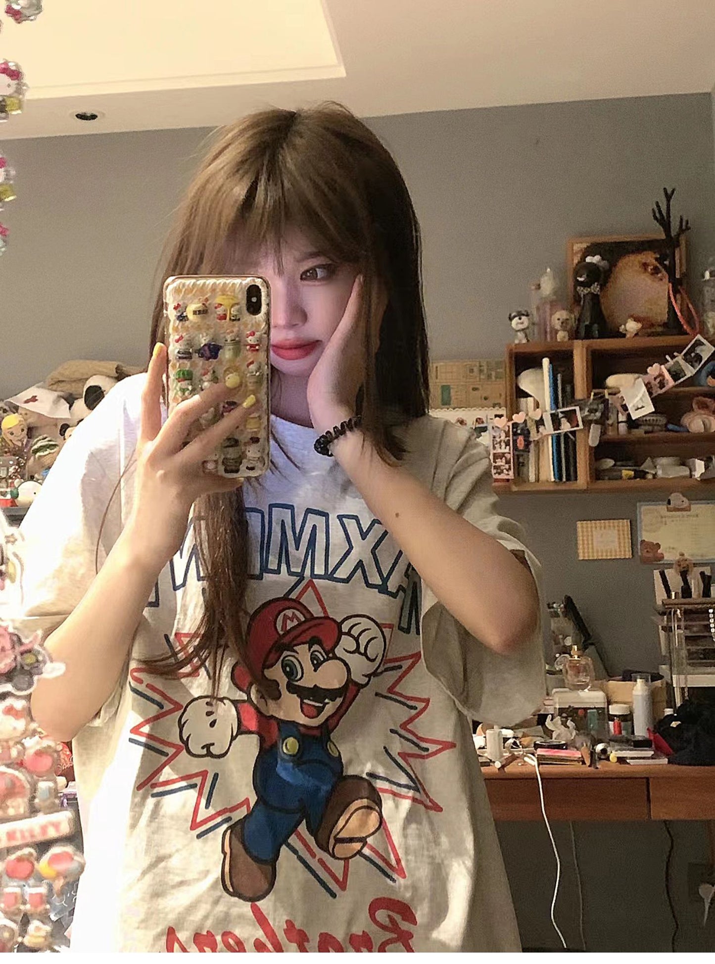 【tops】キャラクターTシャツG22816