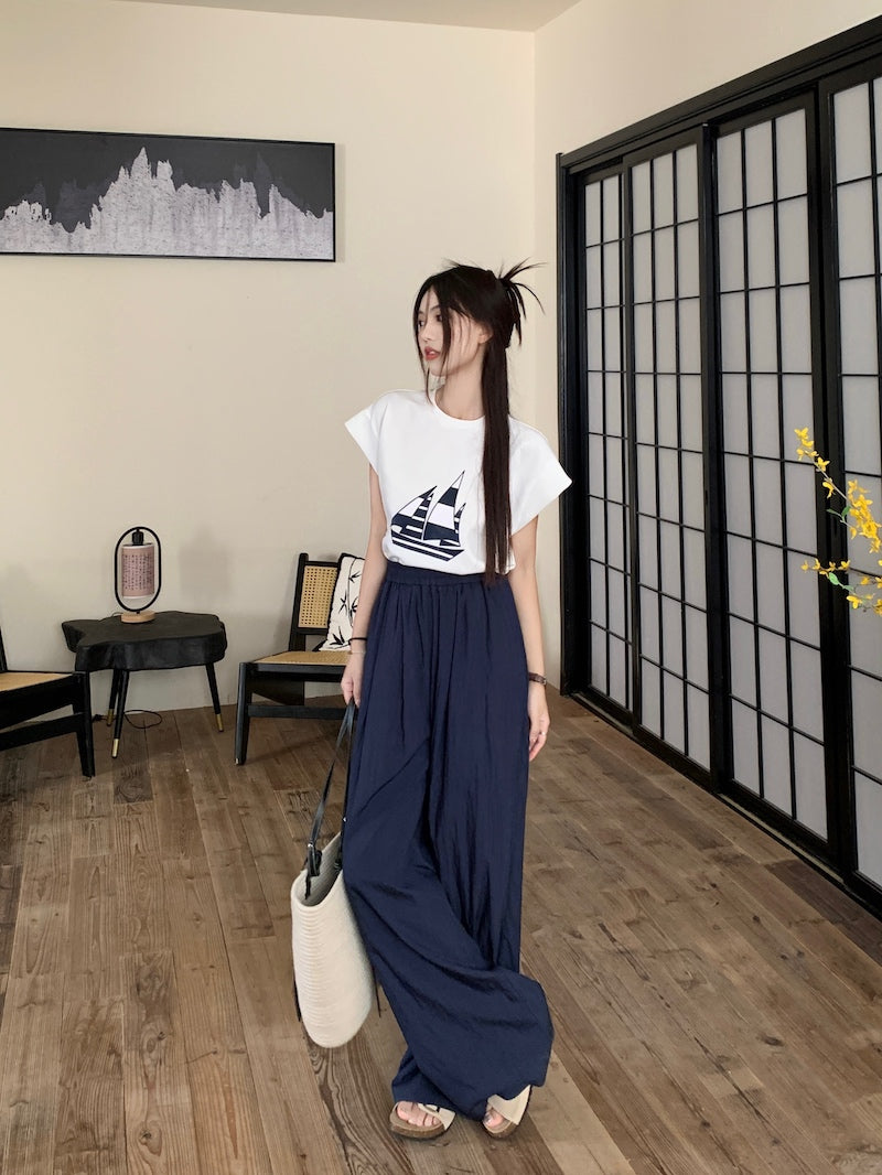 【tops】フレンチスリーブTシャツG22825