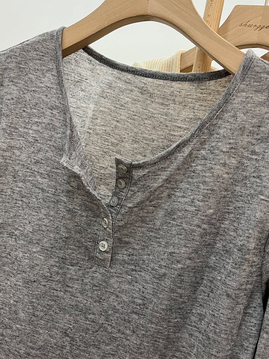 【tops】ゆったり長袖TシャツG22836