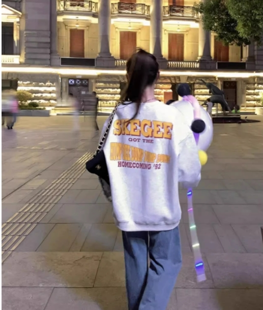 【tops】カートゥーン長袖パーカーG22849