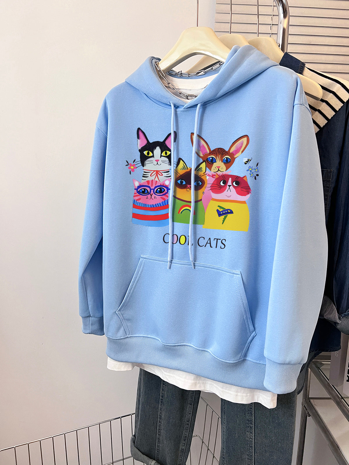 【tops】ラウンドネックパーカーG22856
