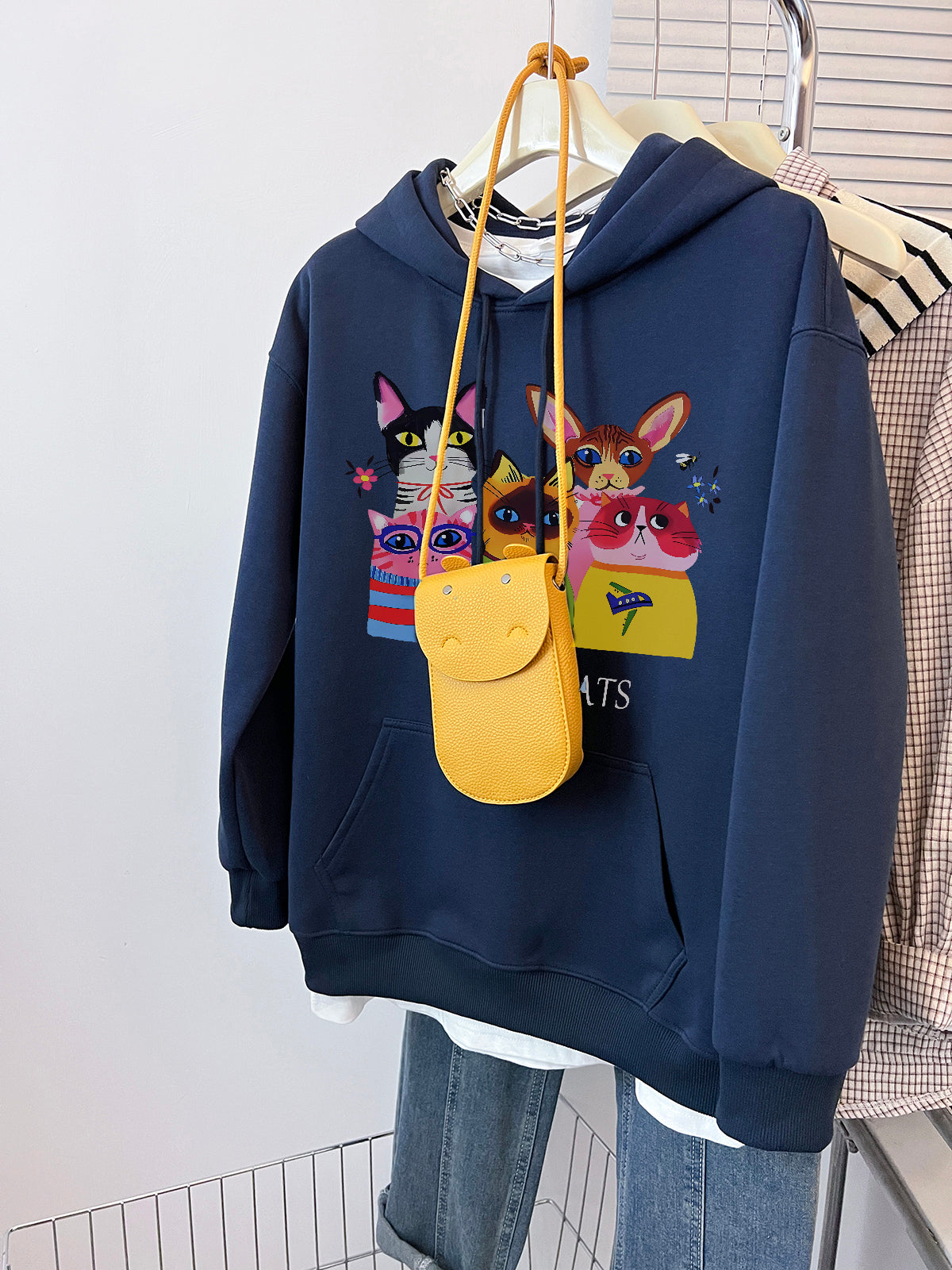 【tops】ラウンドネックパーカーG22856