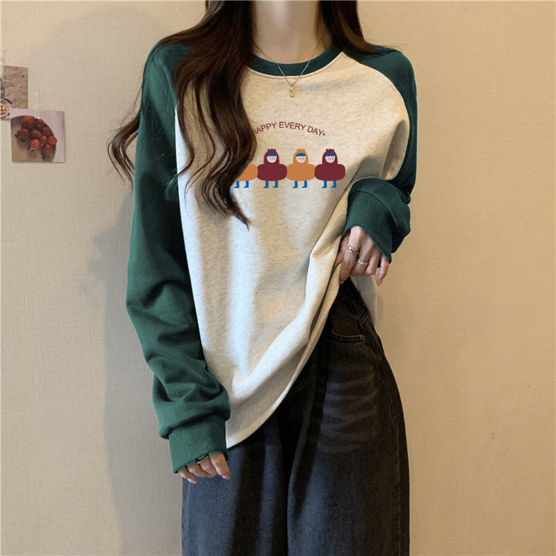 【tops】薄手ラグランスリーブパーカーG22859