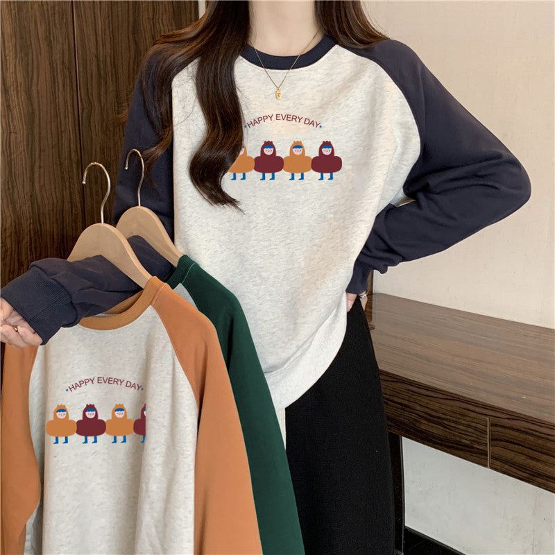 【tops】薄手ラグランスリーブパーカーG22859