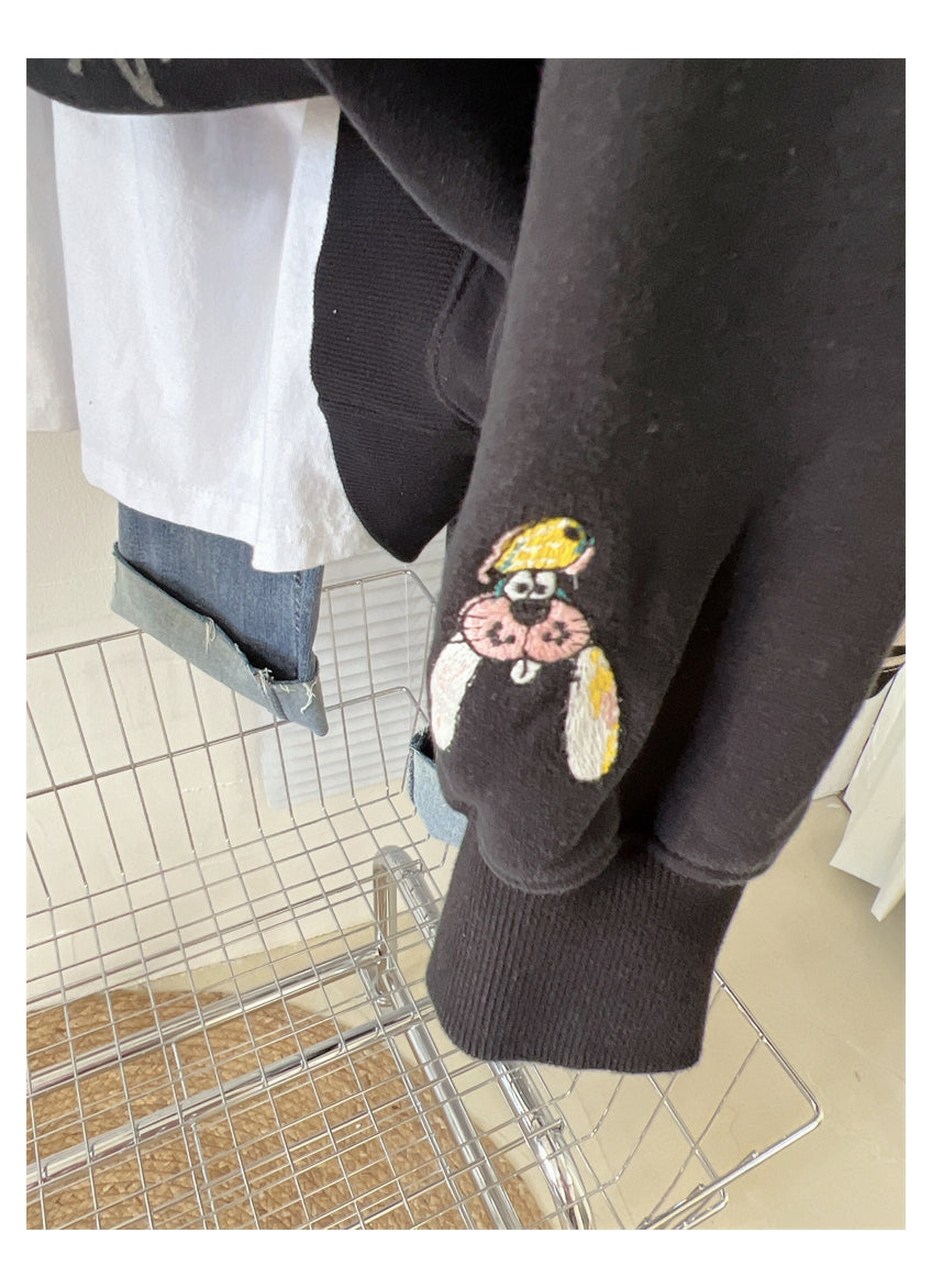 【tops】薄手カートゥーンパーカーG22861