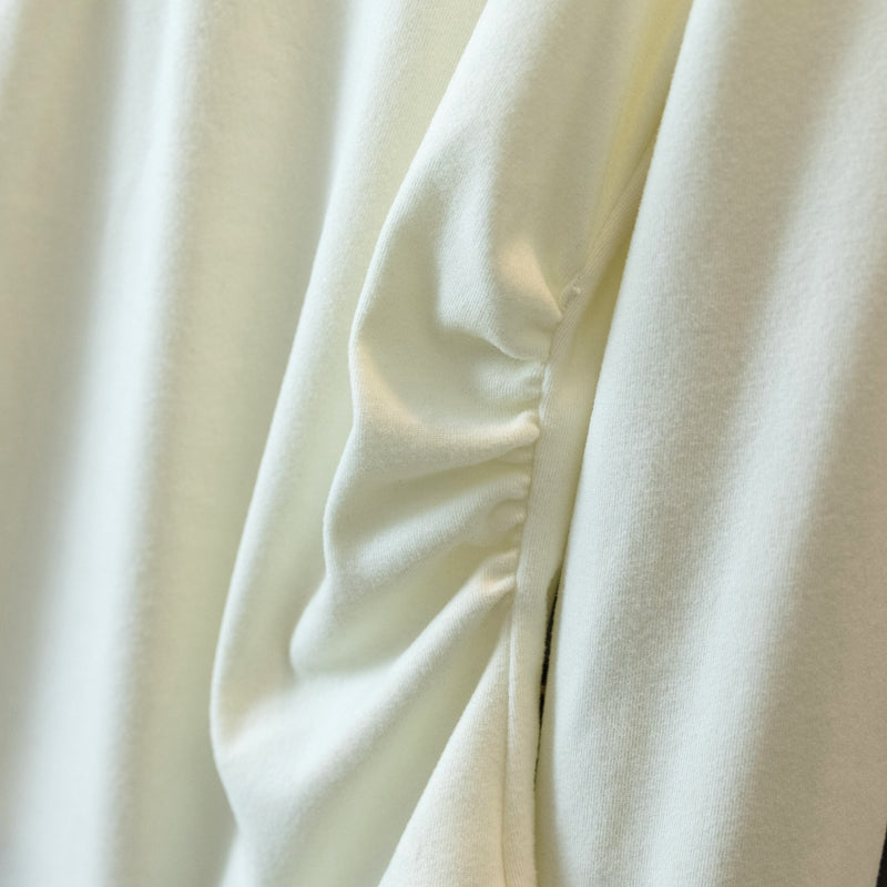 【tops】ギャザー長袖TシャツG22870