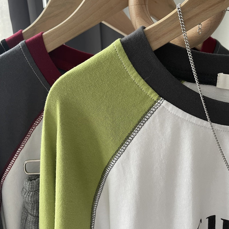 【tops】長袖ラグランスリーブTシャツG22875