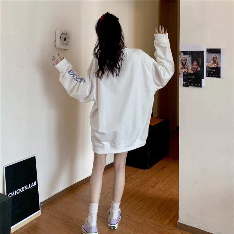 【tops】ラウンドネック薄手パーカーG22913