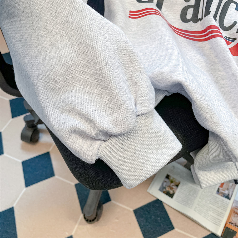 【tops】Vネック長袖パーカーG22916