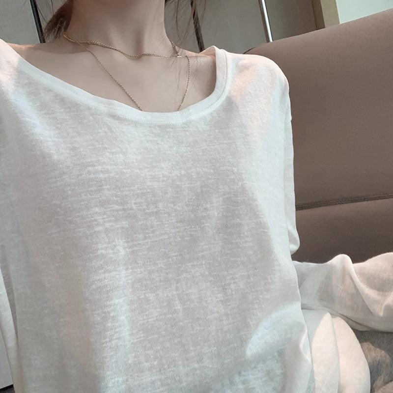 【tops】長袖薄手TシャツG22919