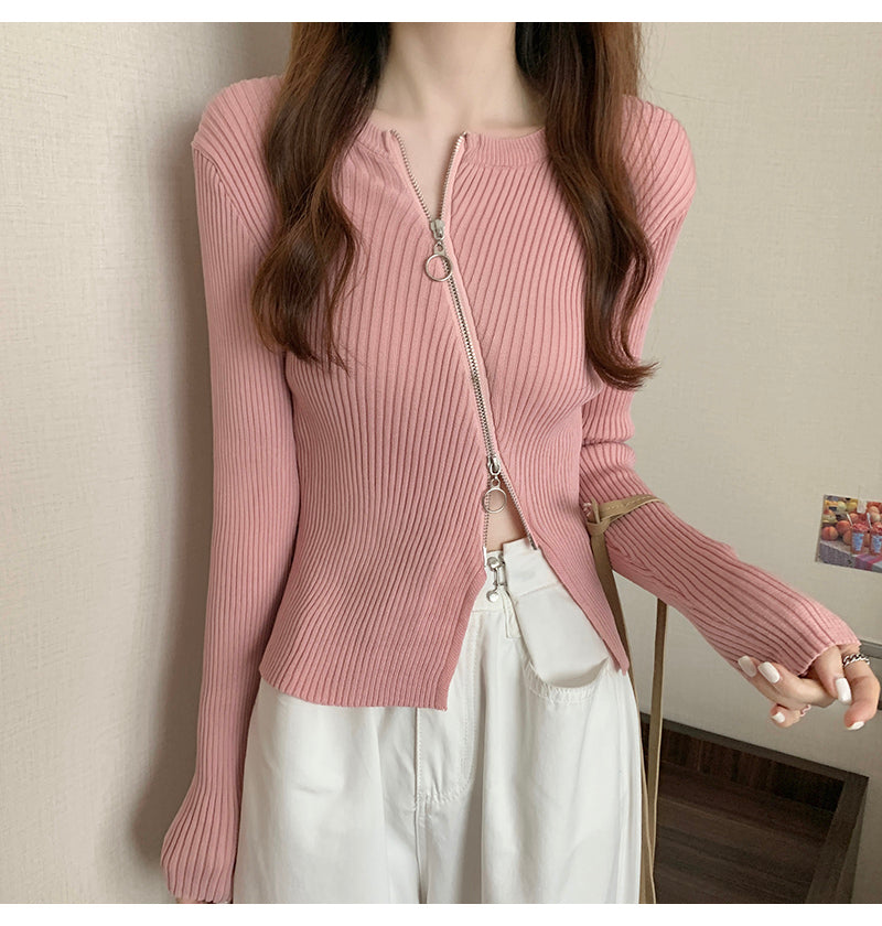 【tops】イレギュラーニットトップスG22925