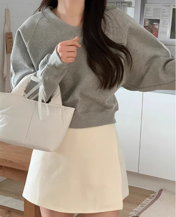 【tops】Vネック長袖パーカーG22927