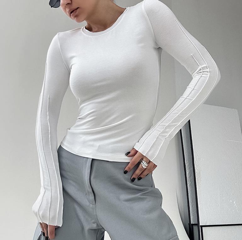 【tops】3色長袖TシャツF7961
