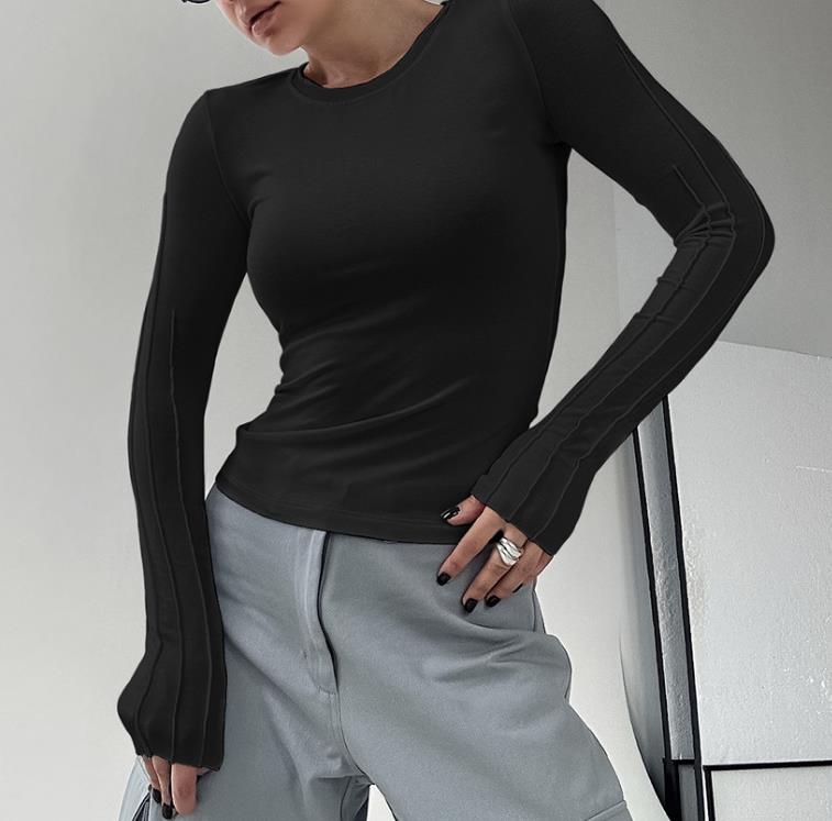 【tops】3色長袖TシャツF7961