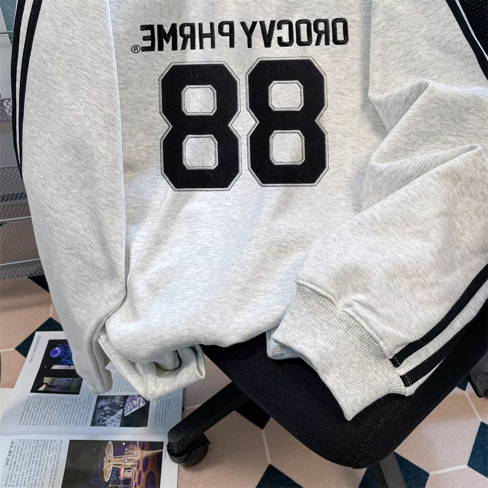 【tops】薄手英字柄パーカーG22949