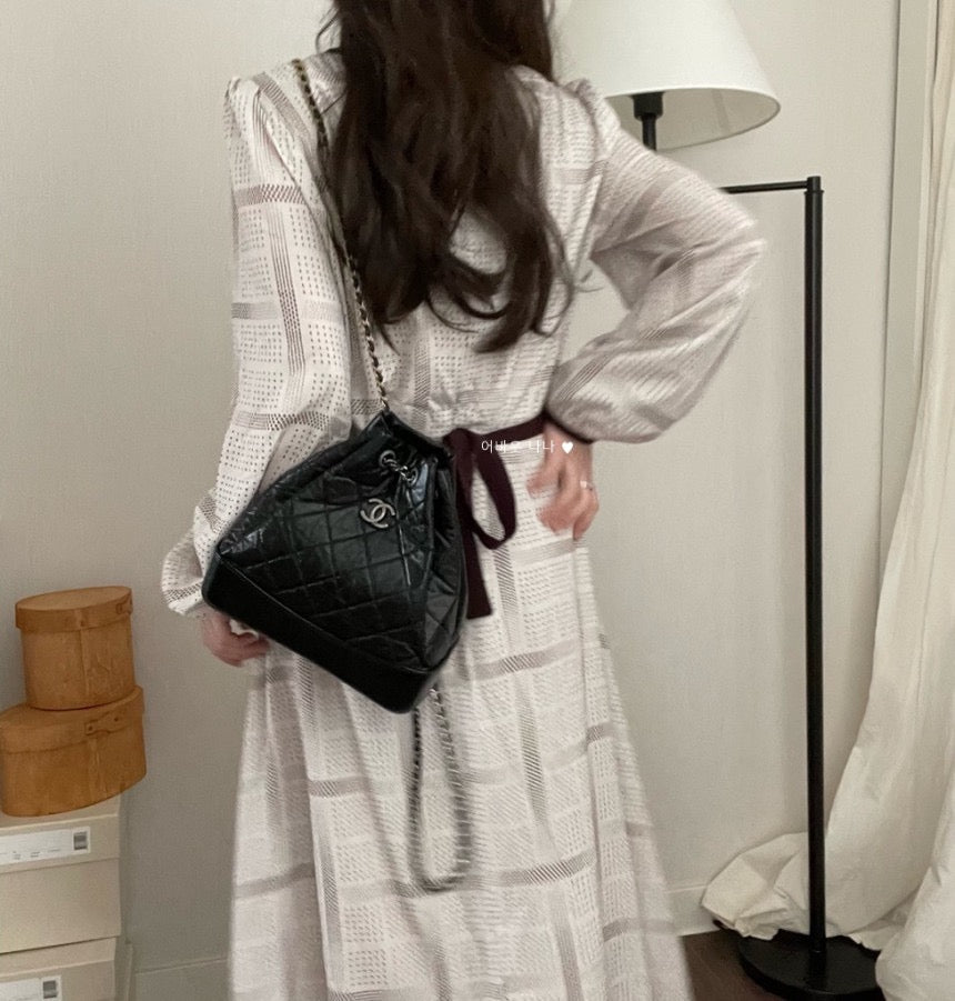 【dress】チェック柄デートワンピースG23047