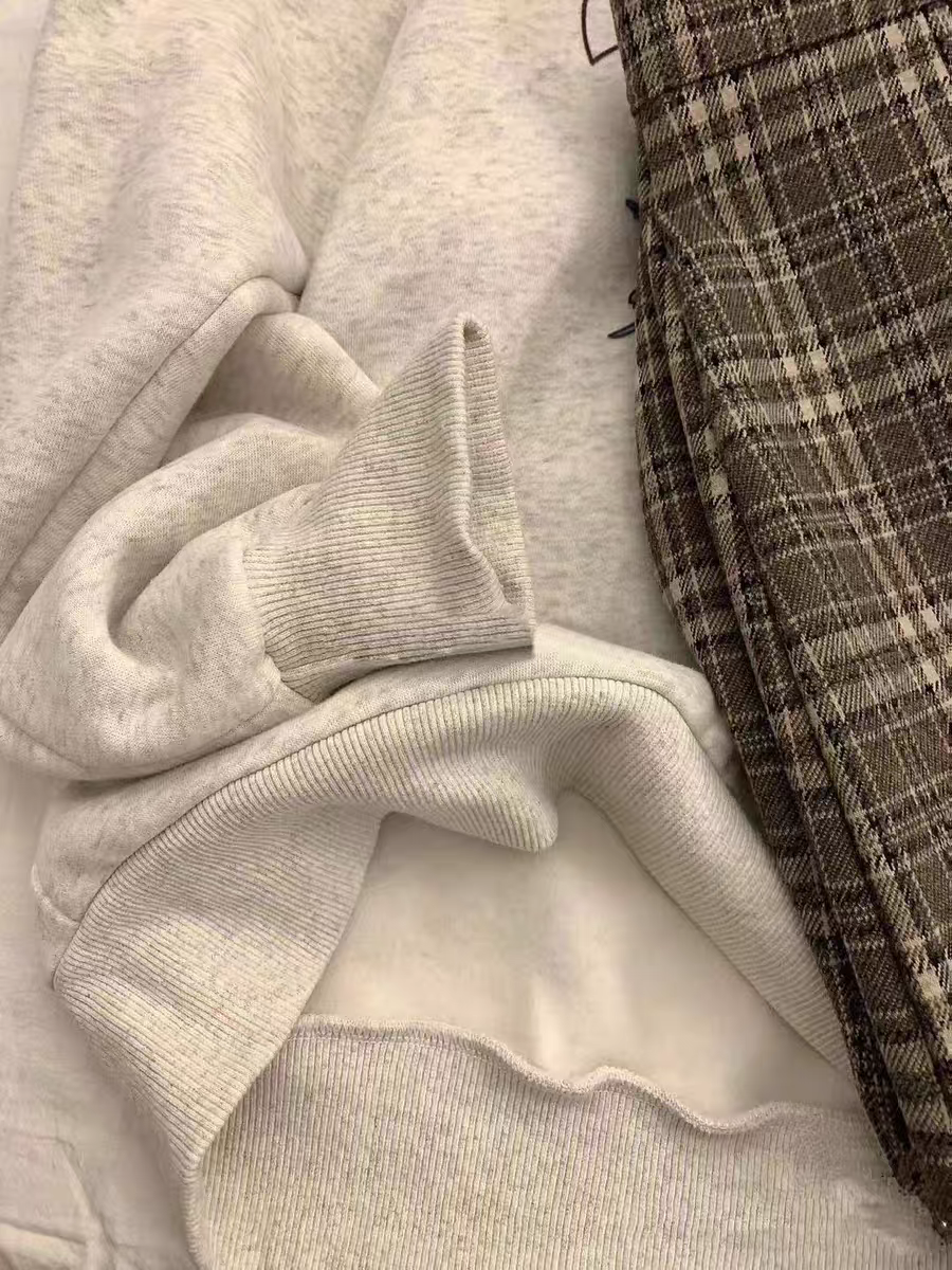 【tops】ラウンドネックパーカーG23070