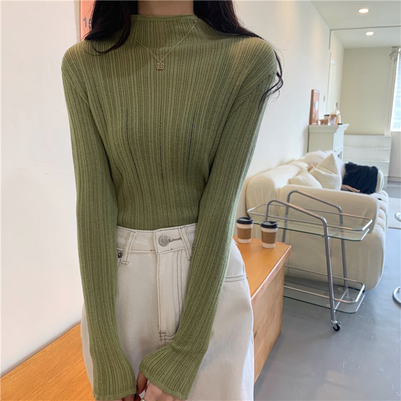 【tops】長袖ニットトップスG23128