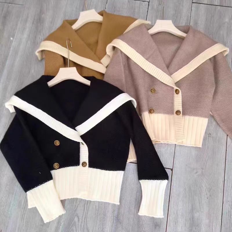 【outer】長袖ニットカーディガンG23178