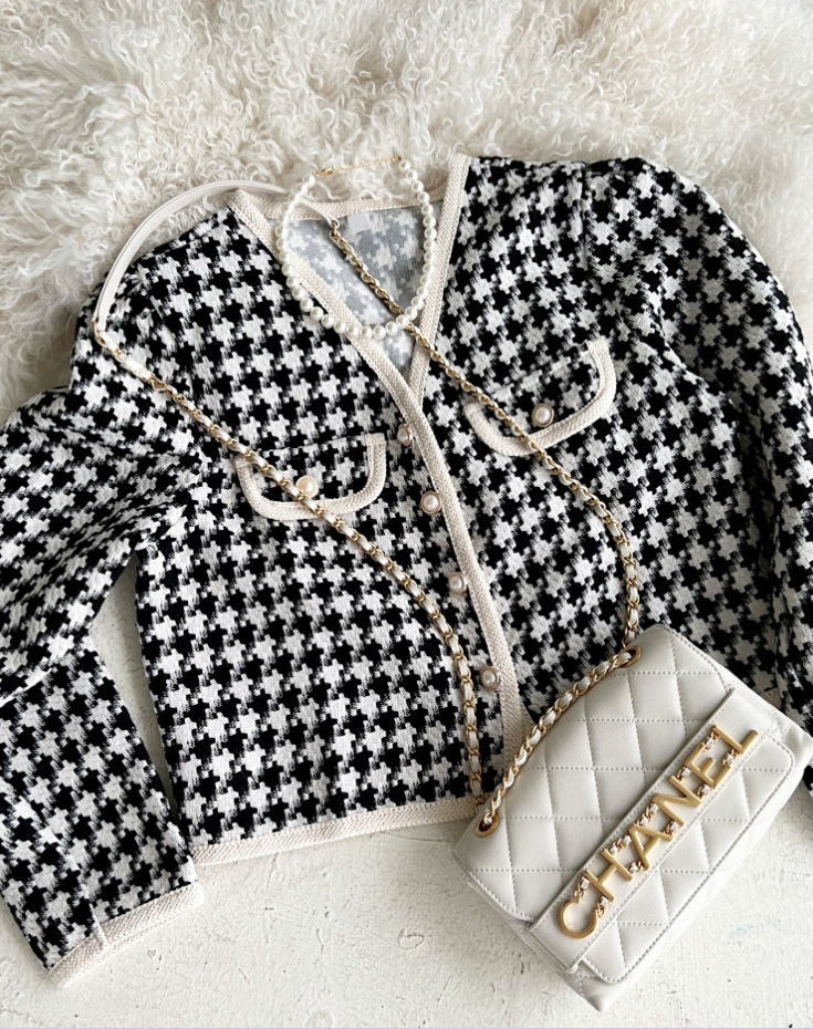 【outer】Vネック長袖デザインアウターG23182