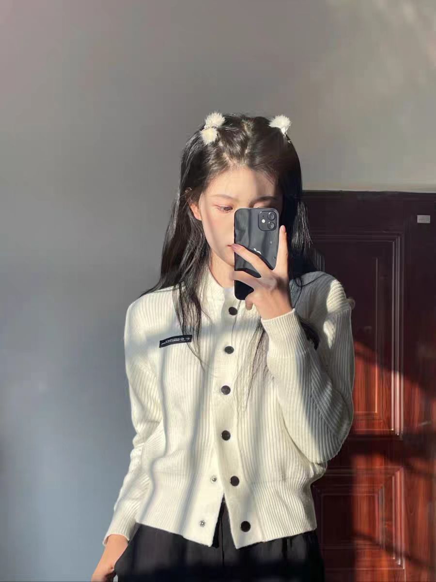 【outer】ニットゆったりカーディガンG23302