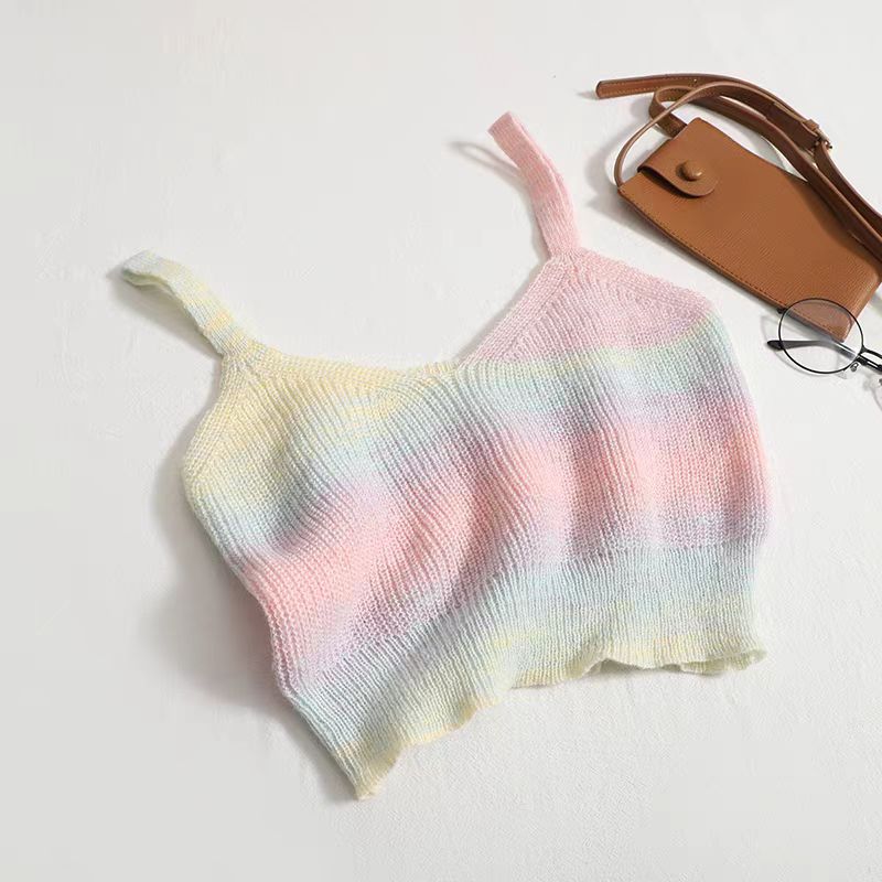 【set】キャミソール+ニットカーディガン2点セットG23305