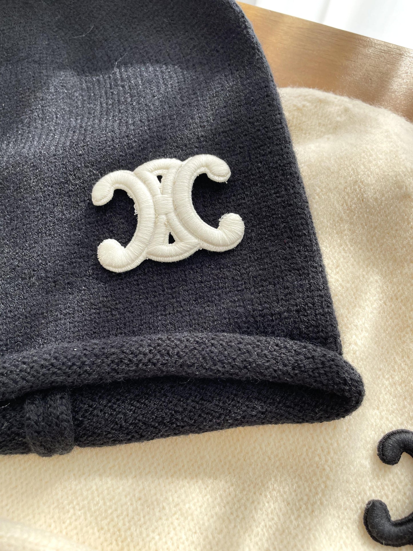 【小物】2色選択可~ニットサファリハットG23350