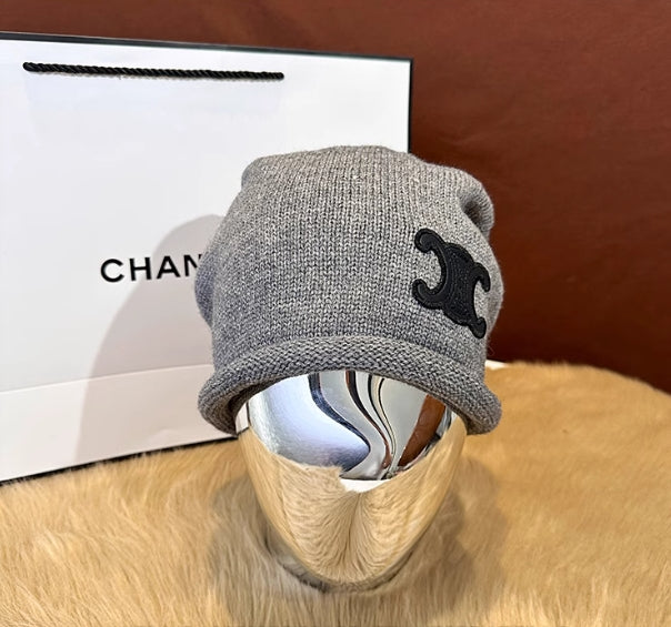 【小物】ニット帽子4色G23356