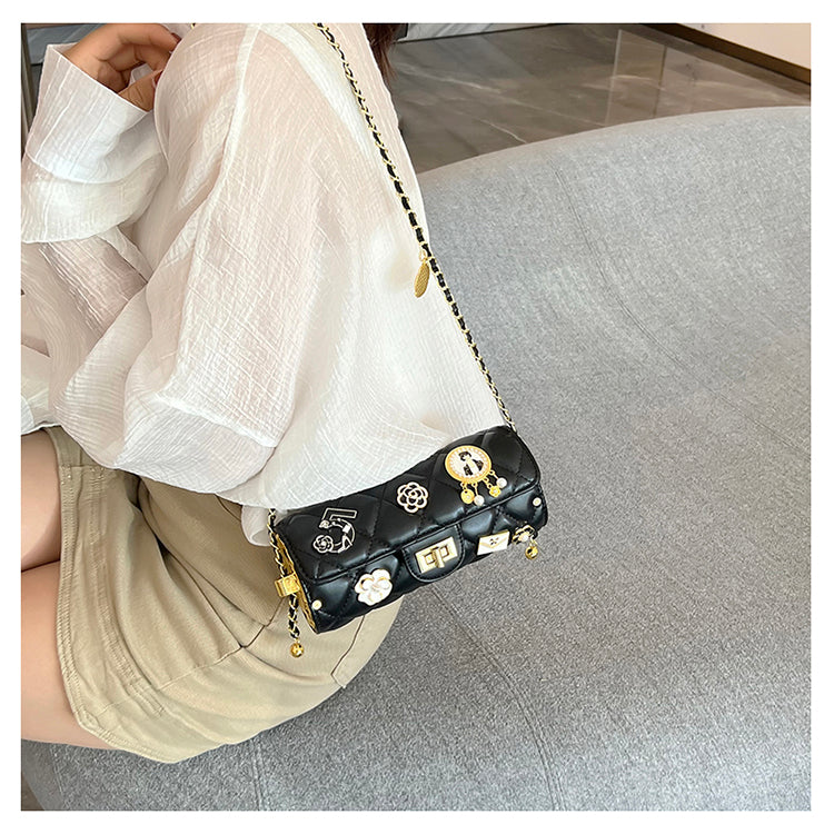 【小物】2色メッセンジャーバッグG23407