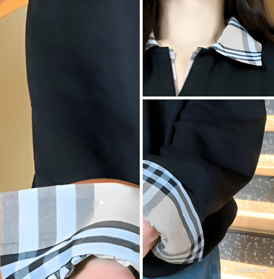 【tops】偽二つ切り替えパーカーG23477