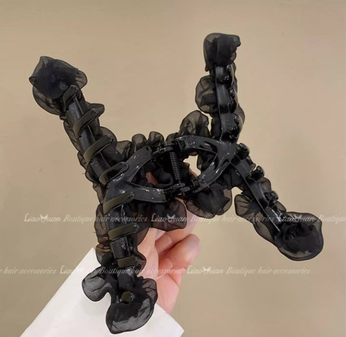 【小物】2色ヘアクリップアクセサリーG23565