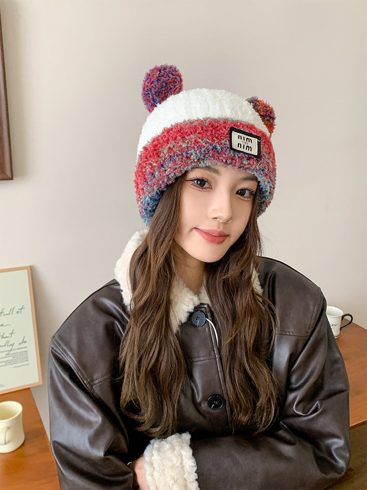 【小物】小顔効果ニット帽子G23574