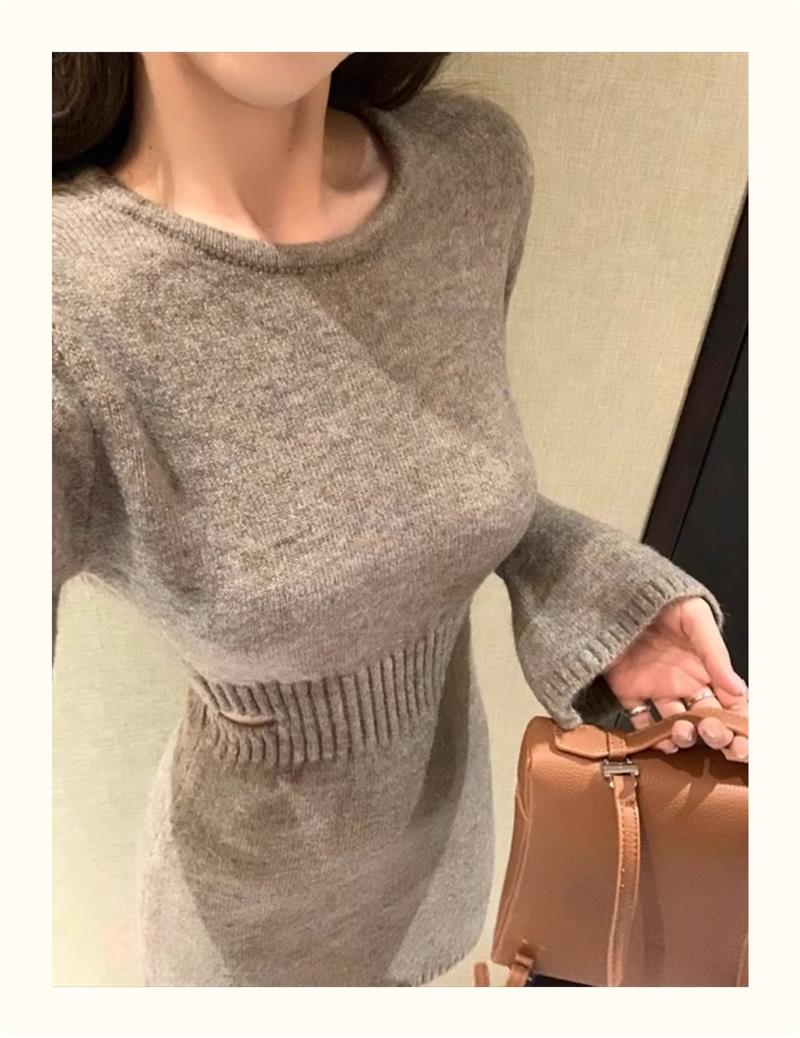 【dress】ニットワンピースG23593