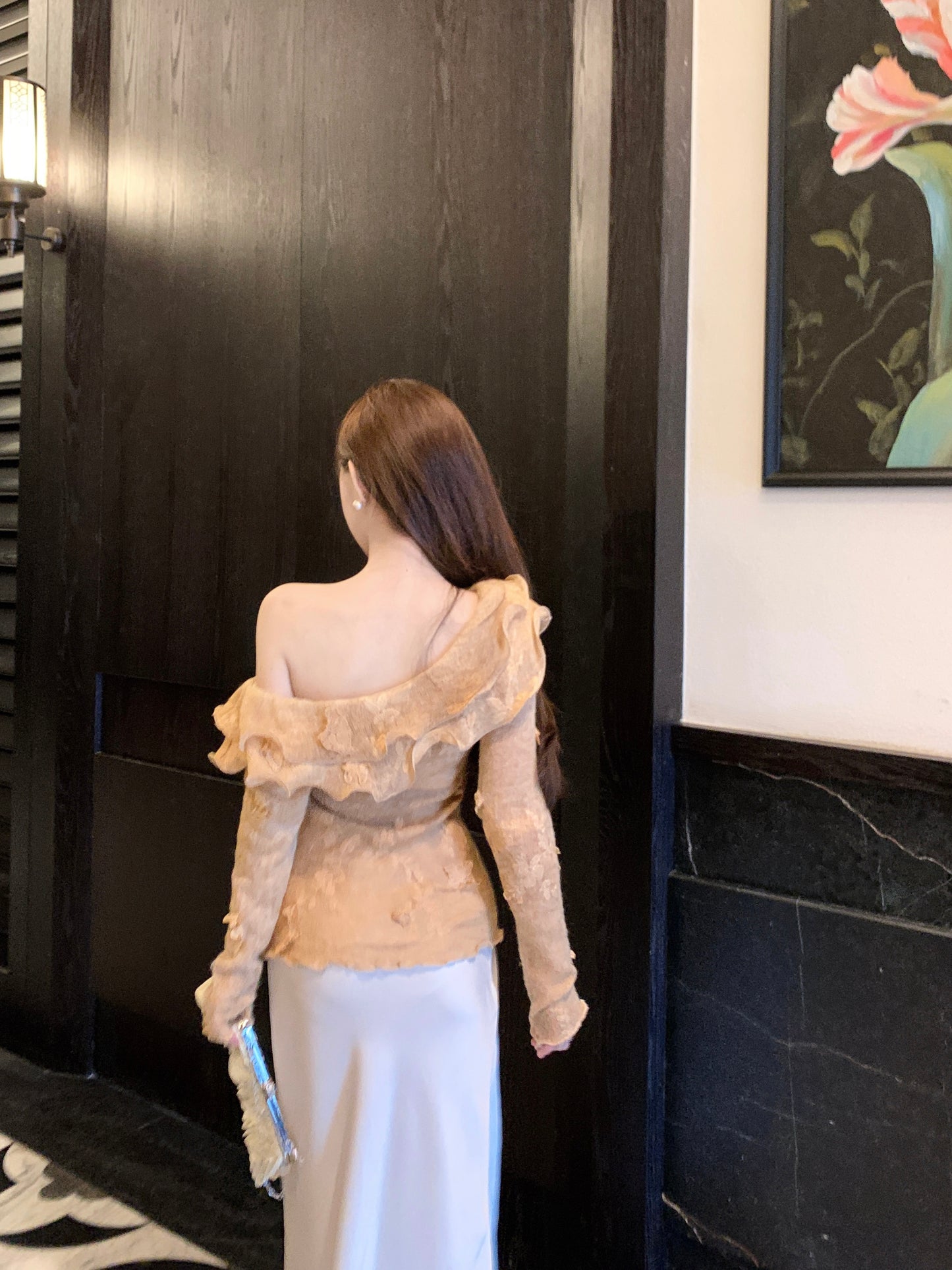 【tops】ボートネックニットセーターG23620