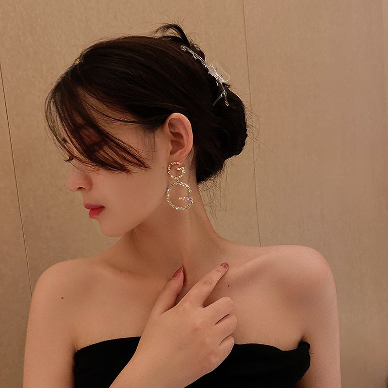 【小物】英字柄ピアスアクセサリーG23643