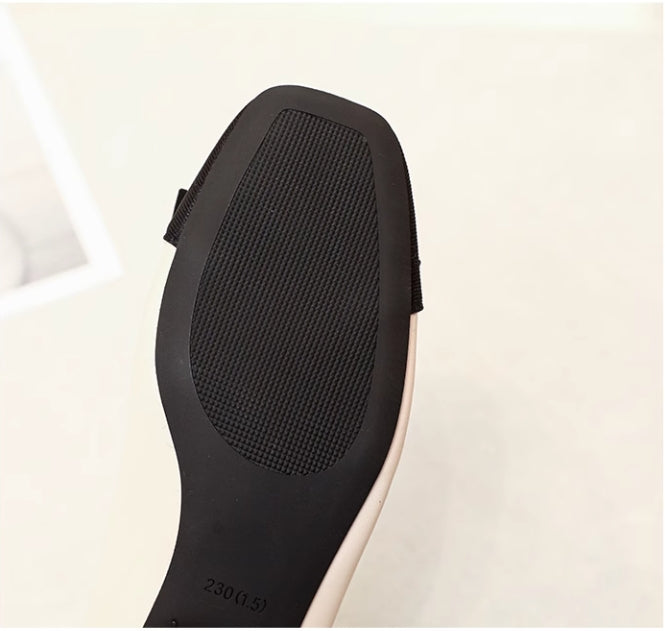 【shoes】履きやすいミドルヒールパンプスG23645