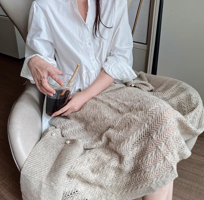 【tops】ニットケープG23690