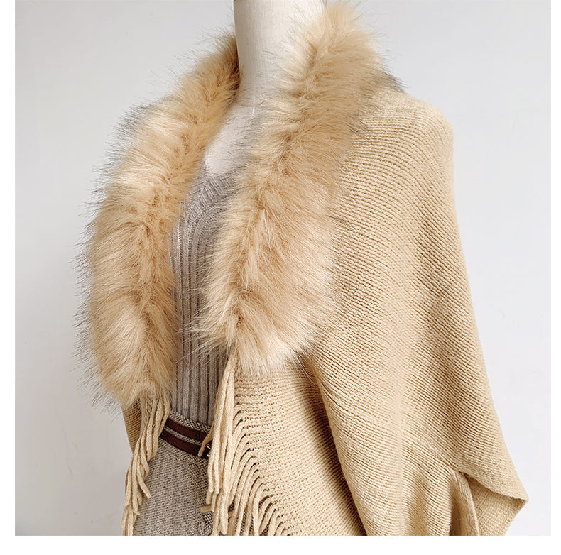 【小物】ファーケープスカーフG23700