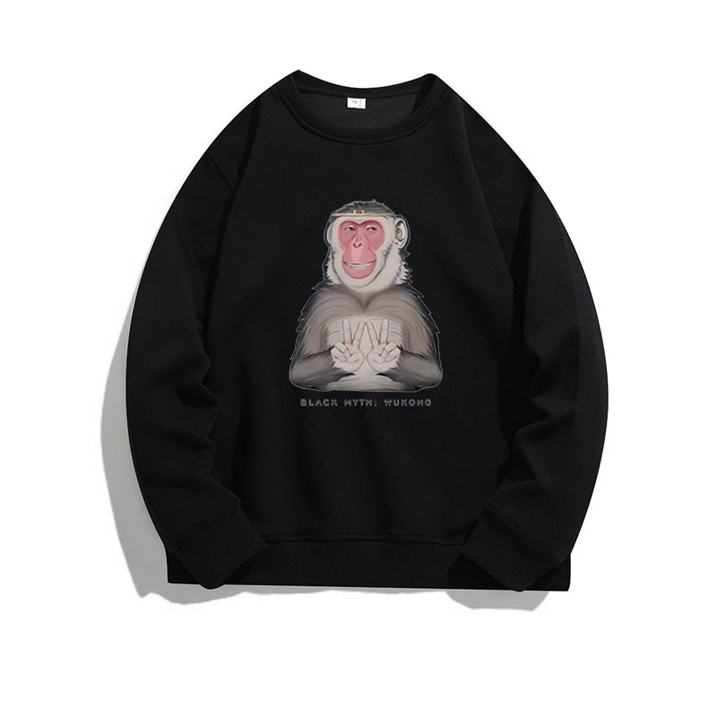 【tops】ラウンドネック長袖パーカーG23715