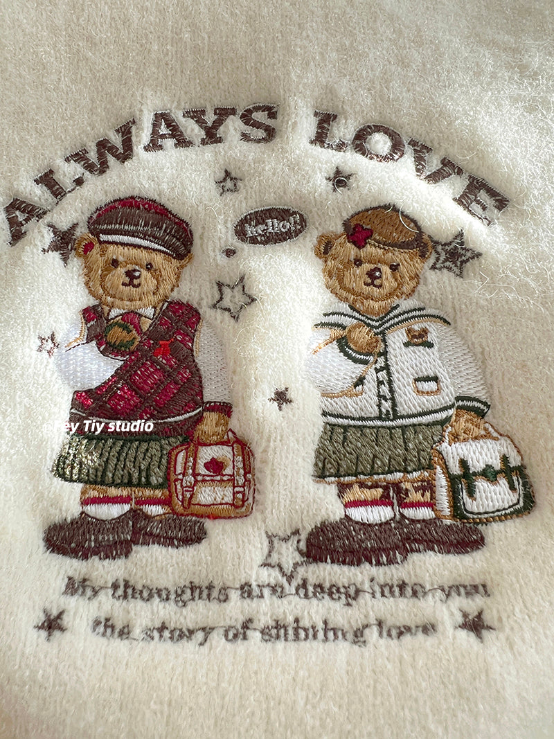 【小物】キャラクターニットスカーフG23762