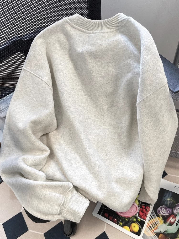 【tops】クマ柄春秋薄手パーカーG23923