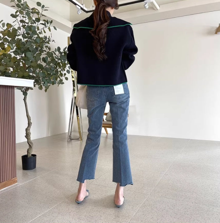 【outer】長袖ニットカーディガンG24017