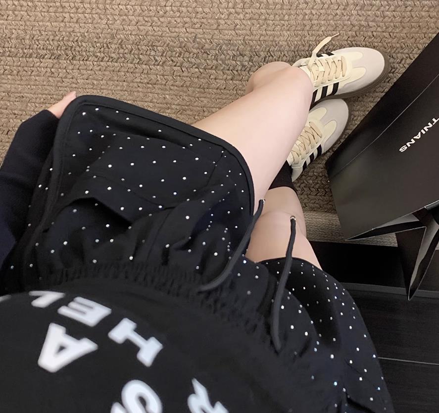 【bottoms】キラキラショートパンツF8285