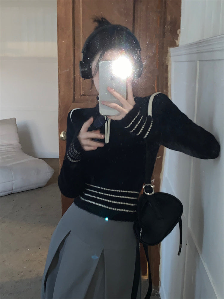 【tops】秋冬ニットセーターG24089