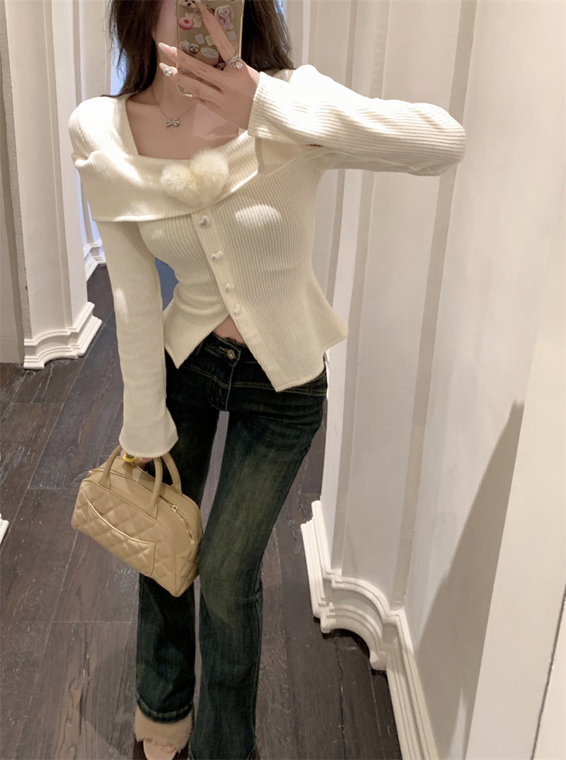 【tops】秋冬ニットセーターG24121