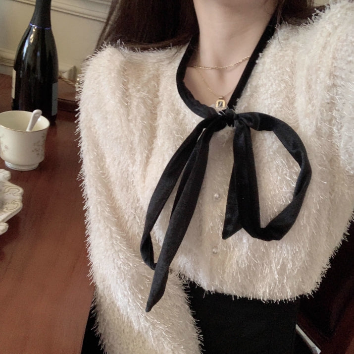 【tops】パフスリーブブラウスG24325