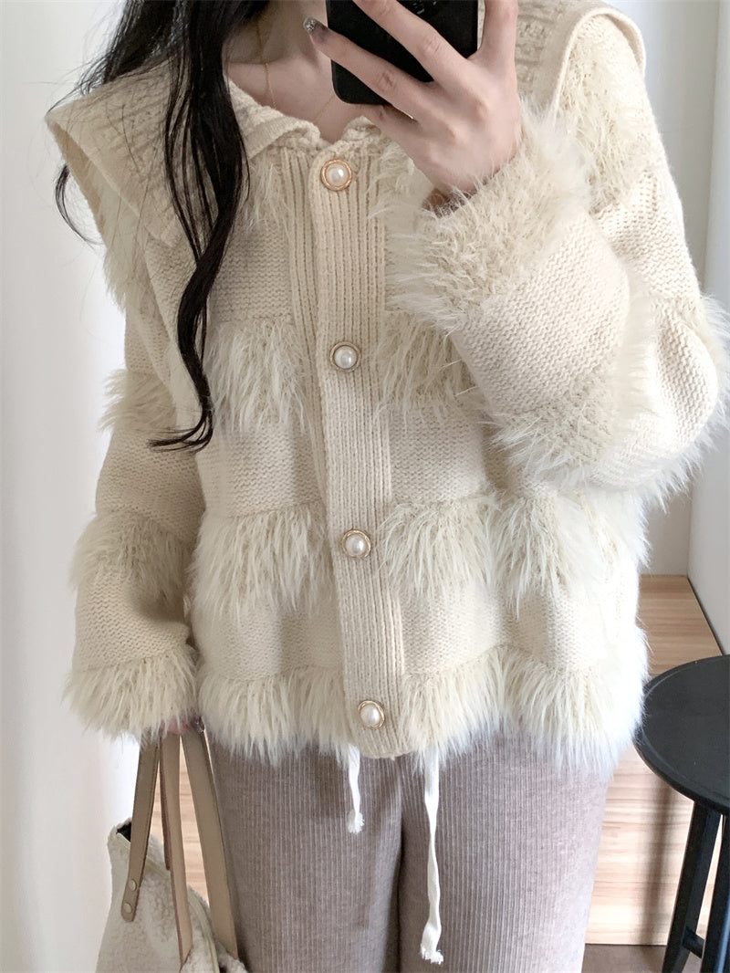 【outer】秋冬ニットカーディガンG24337