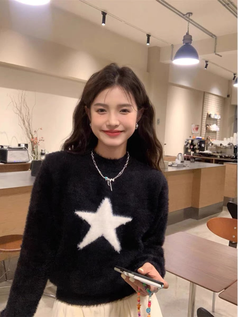 【tops】長袖ニットセーターG24346