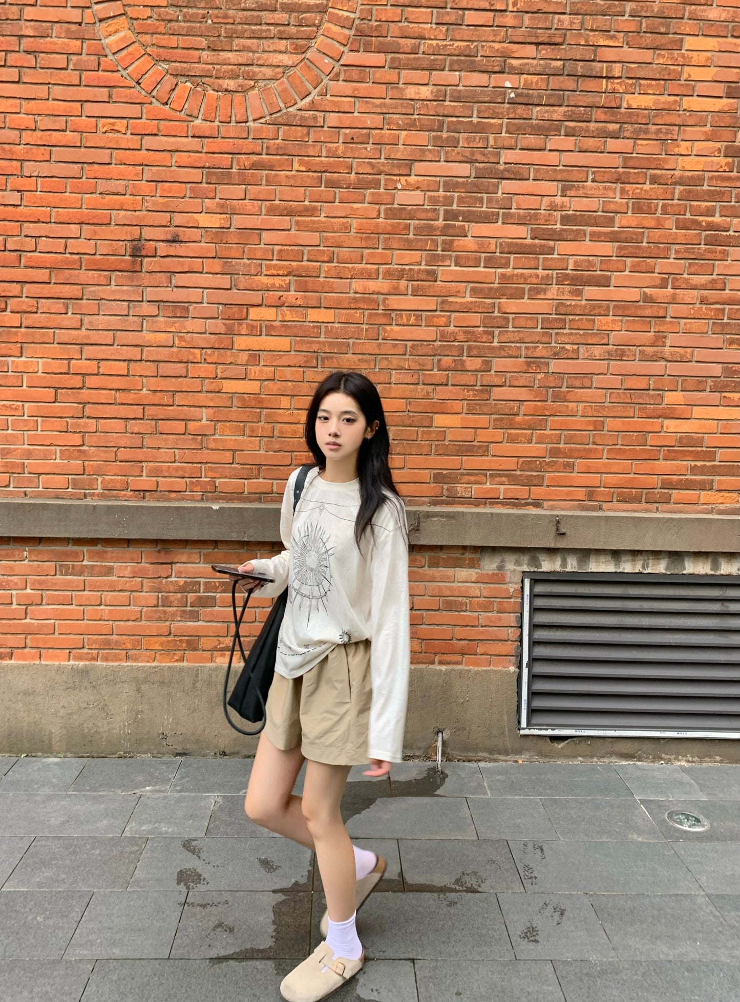 【tops】長袖プリントTシャツG24441