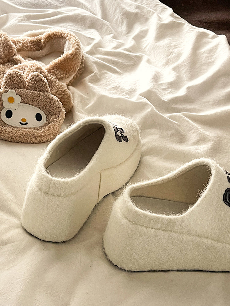 【shoes】4色厚底スリッパG24474